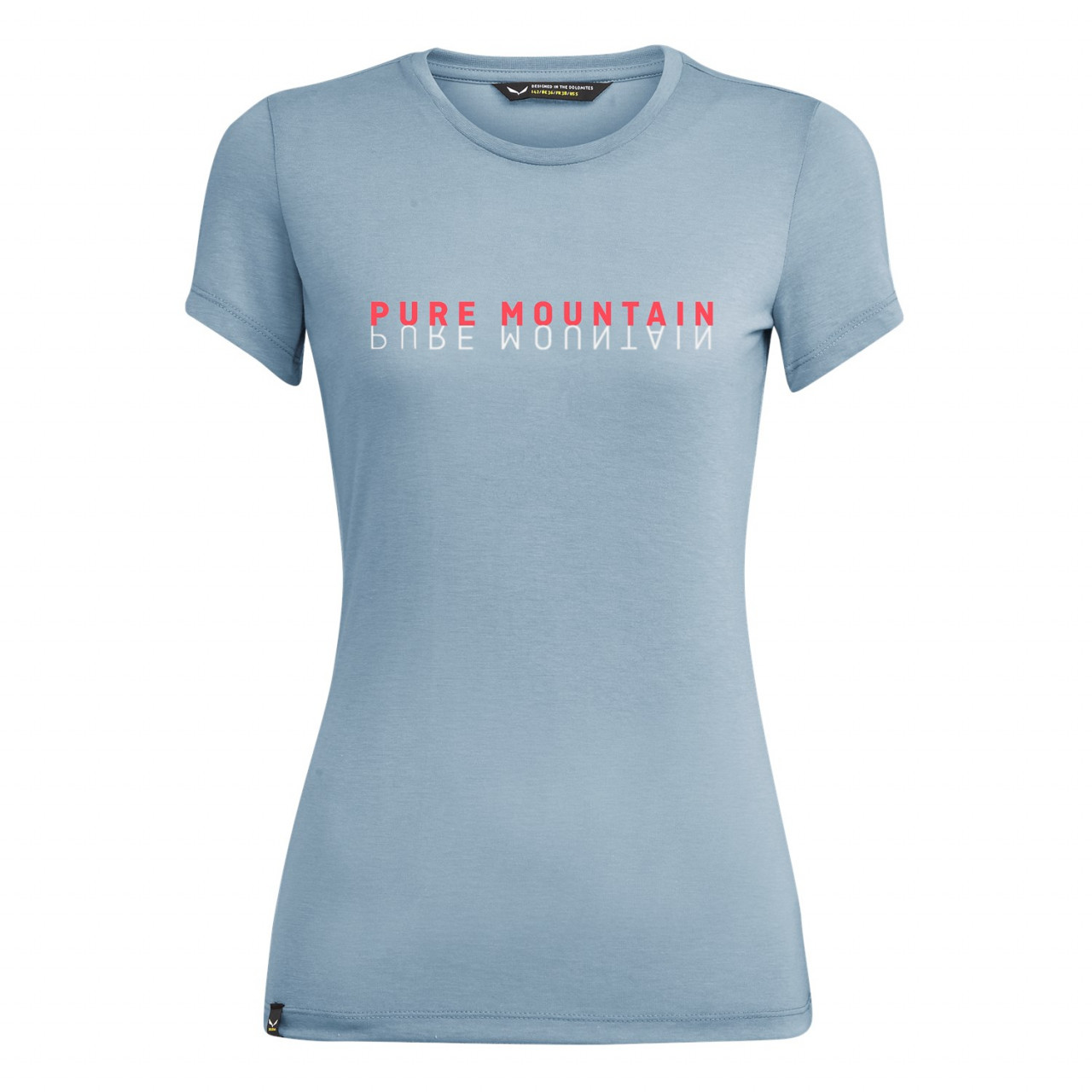 Salewa Pure Mountain Dri-Release® Bayan T-Shirts Gri/Mavi Türkiye 302968MFT